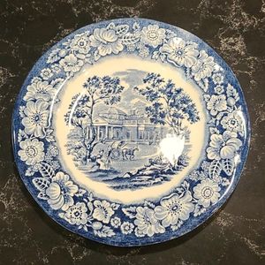 🇺🇸 Liberty Blue Bread Plate 🇺🇸